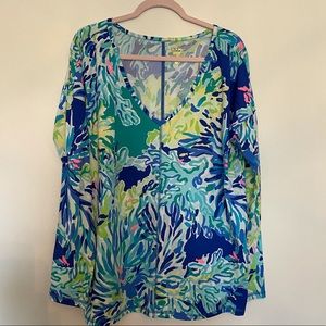 Lilly Pulitzer long sleeve luxletic top
